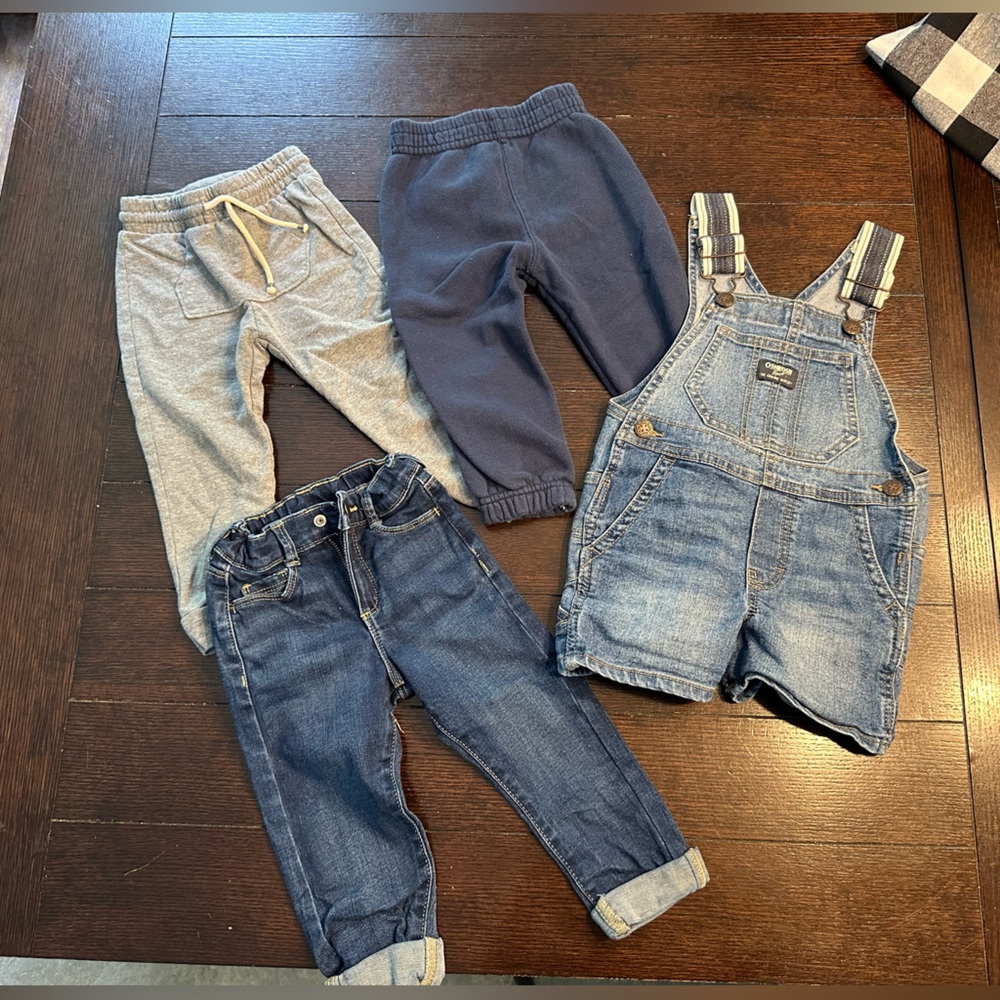 ❗️4 PIECE❗️2T Bottoms Lot